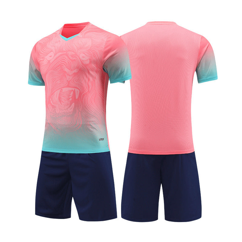 New Summer Children's Adult Soccer Suit Set