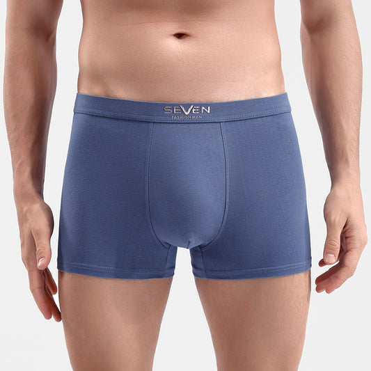 Men's Cotton U-convex Boxer Three-dimensional Printed Underwear