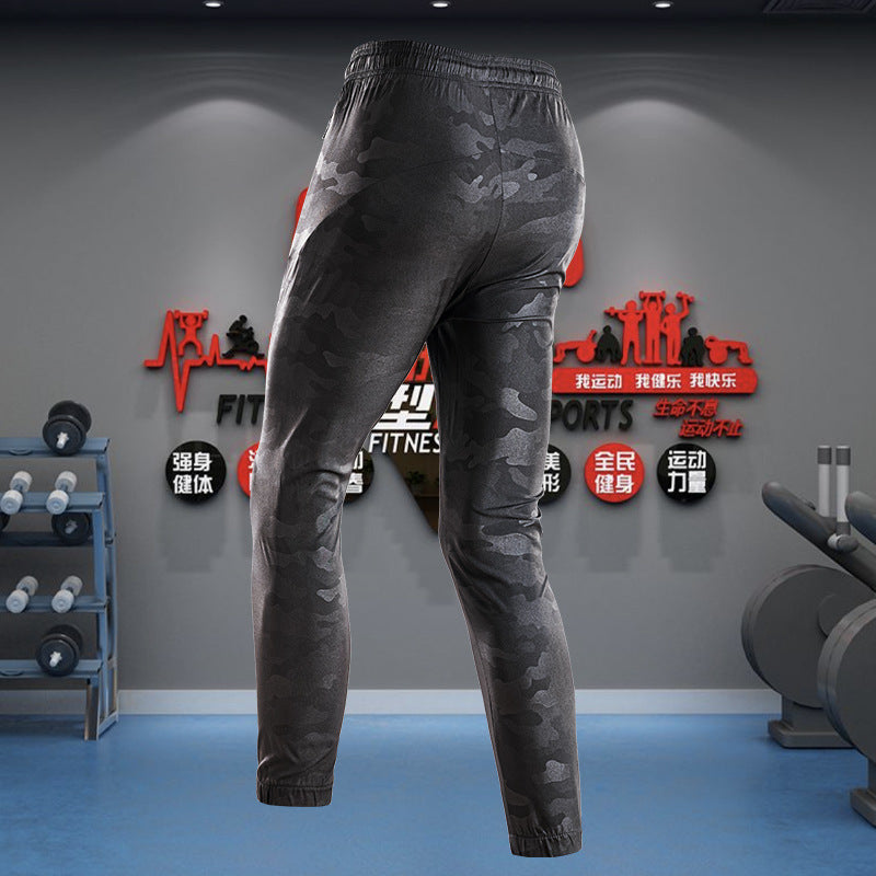 Casual Ice Silk Quick-drying Sports Pants