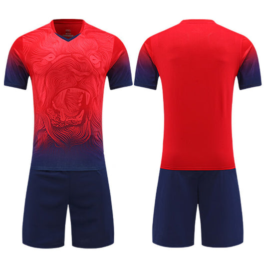 New Summer Children's Adult Soccer Suit Set