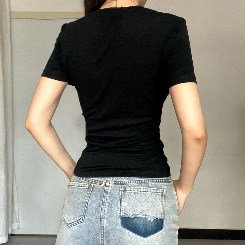 Basic Style Casual Hot Girl Knitted Top