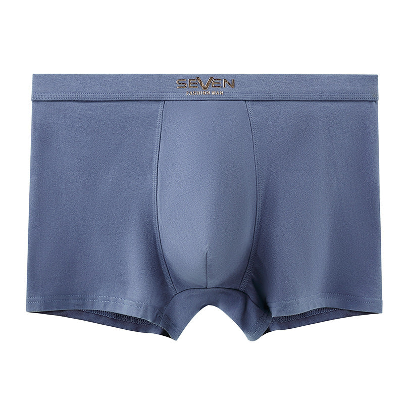 Men's Cotton U-convex Boxer Three-dimensional Printed Underwear