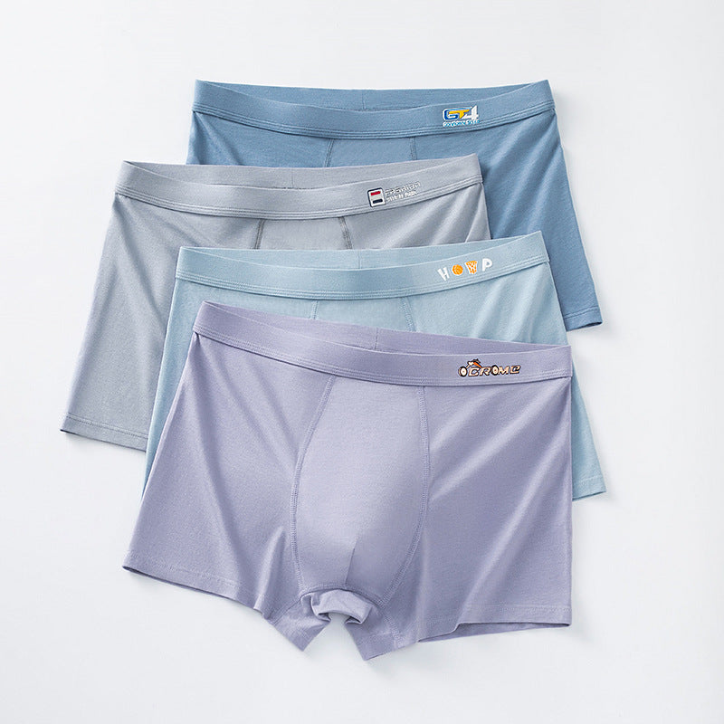 Fashion Printed Male Student Boxers