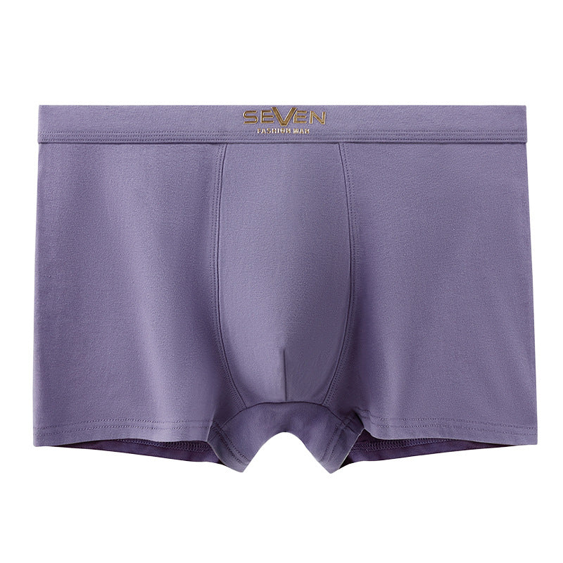 Men's Cotton U-convex Boxer Three-dimensional Printed Underwear