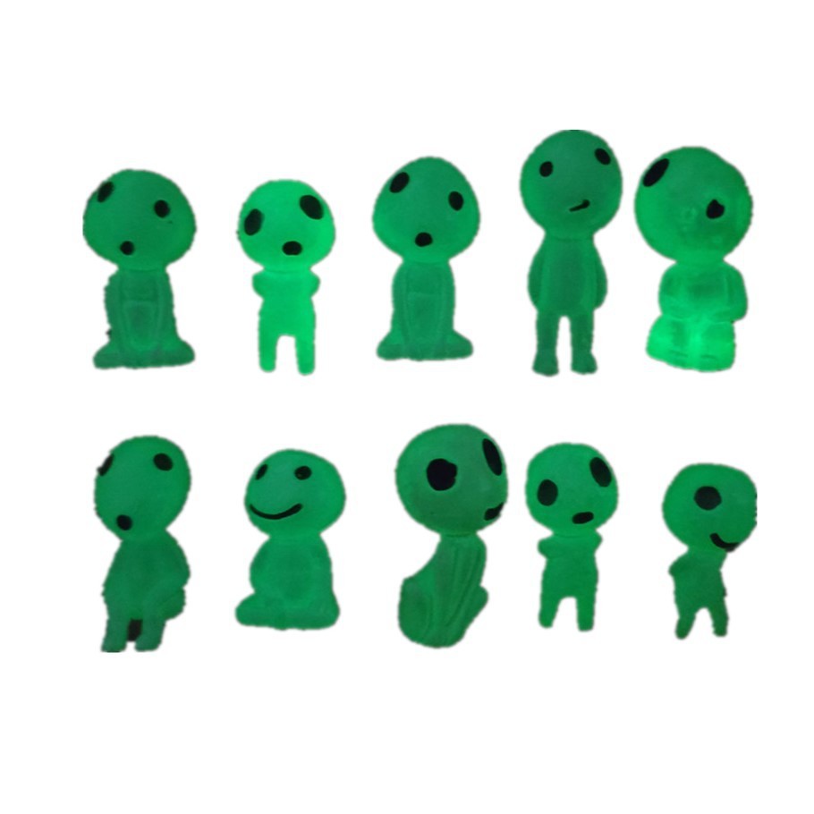 Japanese Luminous Elf Doll Resin Cartoon Cartoon Decoration Ornaments