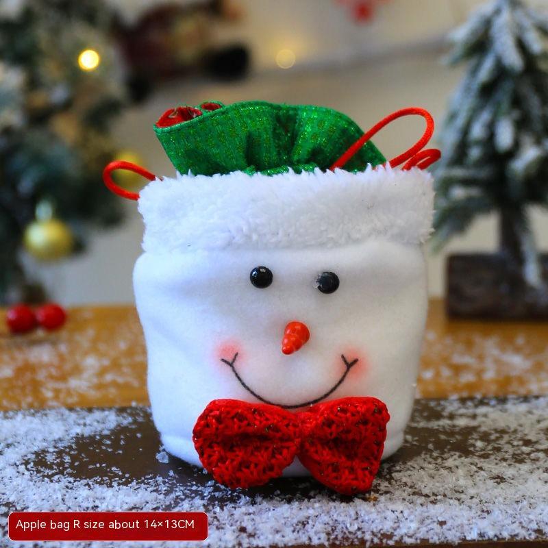 Christmas Eve Apple Gift Box Desktop Doll Ornaments