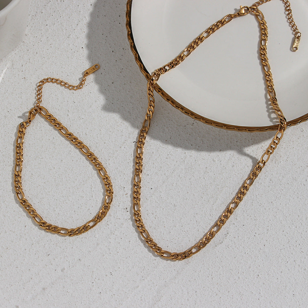 European And American Ins Fashion Hip Hop Punk Thick Chain Bracelet Ornament
