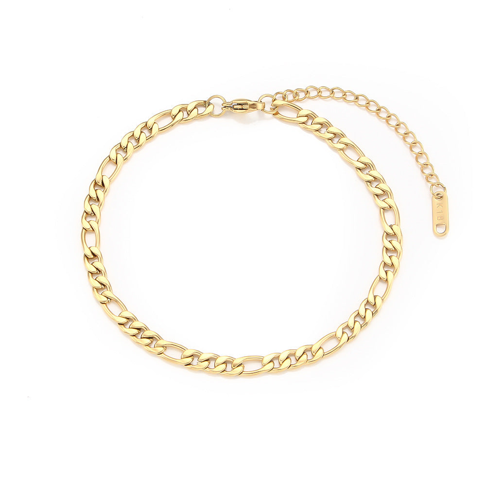 European And American Ins Fashion Hip Hop Punk Thick Chain Bracelet Ornament