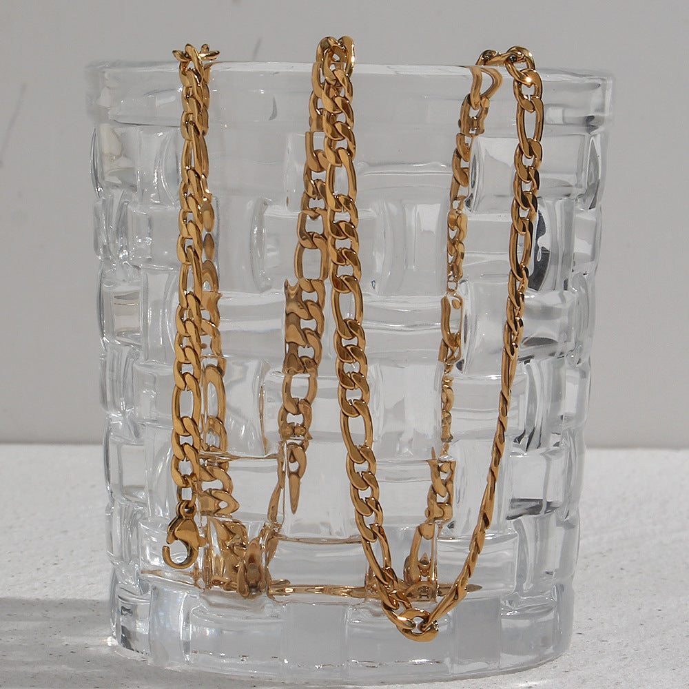 European And American Ins Fashion Hip Hop Punk Thick Chain Bracelet Ornament
