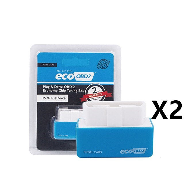 Enchufe y juego ECOOBD2 gasolina coche ahorro de combustible ECO OBD2 conductor