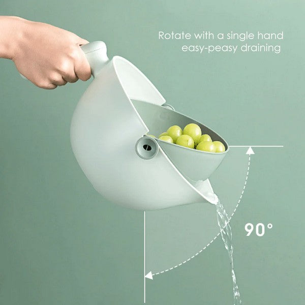 Rotating Colander   Separable Colander And Bowl Set
