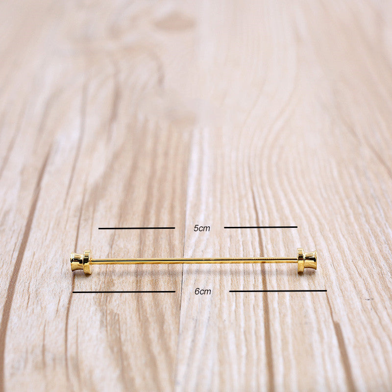 Man business horse wedding Guoming groom graduation interview tie pin stick buckle