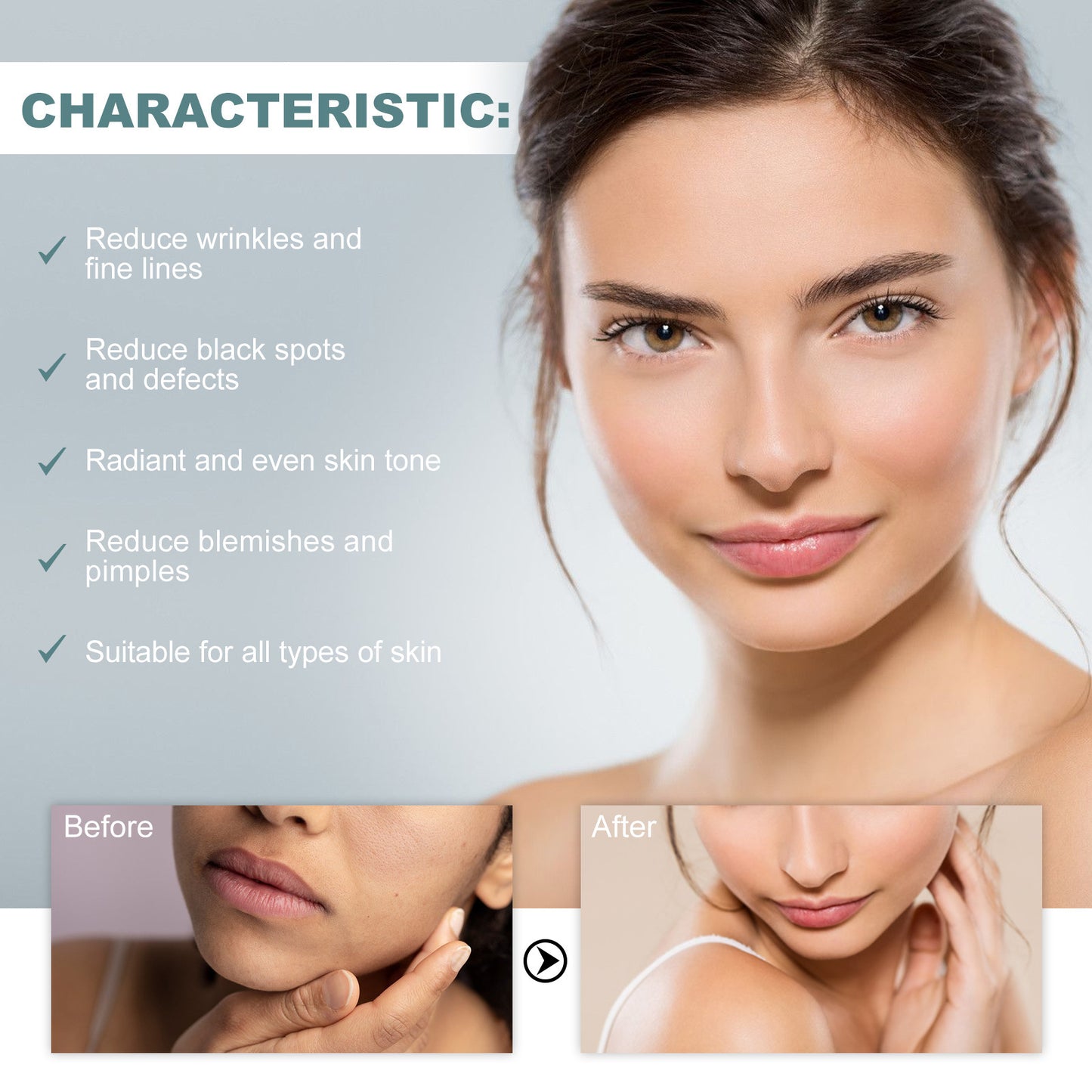 Spot Fading Fine Lines Repair Brightening Whitening Care Solution
