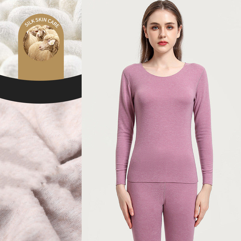 New Wool And Silk Thermal Underwear Set