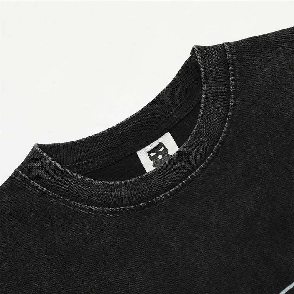 Fashion Thermal Imaging Printed T-shirt Men