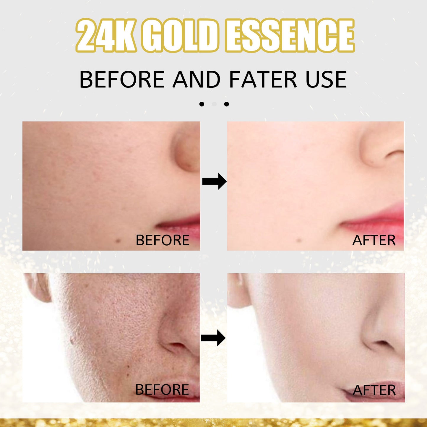 24K Facial Pore Shrinking Hydrating Care Solution