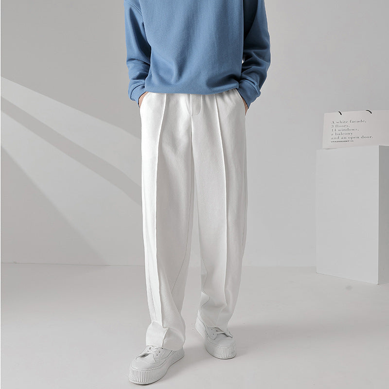 Ins Men's Young Loose Straight Trousers Casual Men's Trousers Sweatpants