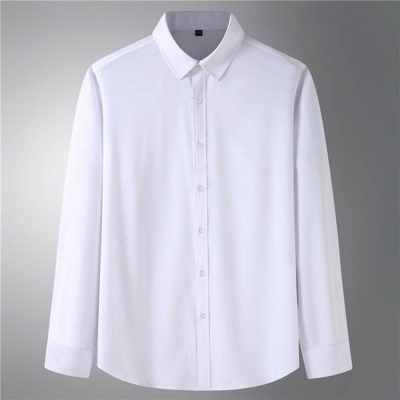 New Large Fat Man Business Casual Professional Shirt Thin
