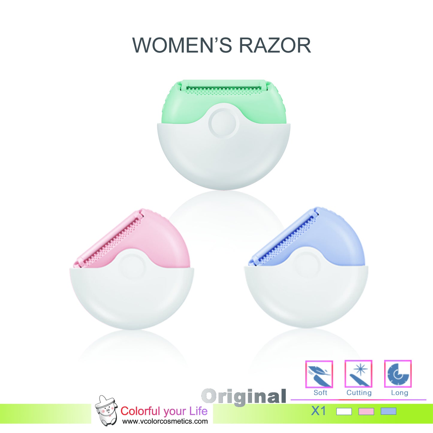 Plastic Round Shaving Knife Convenient Manual