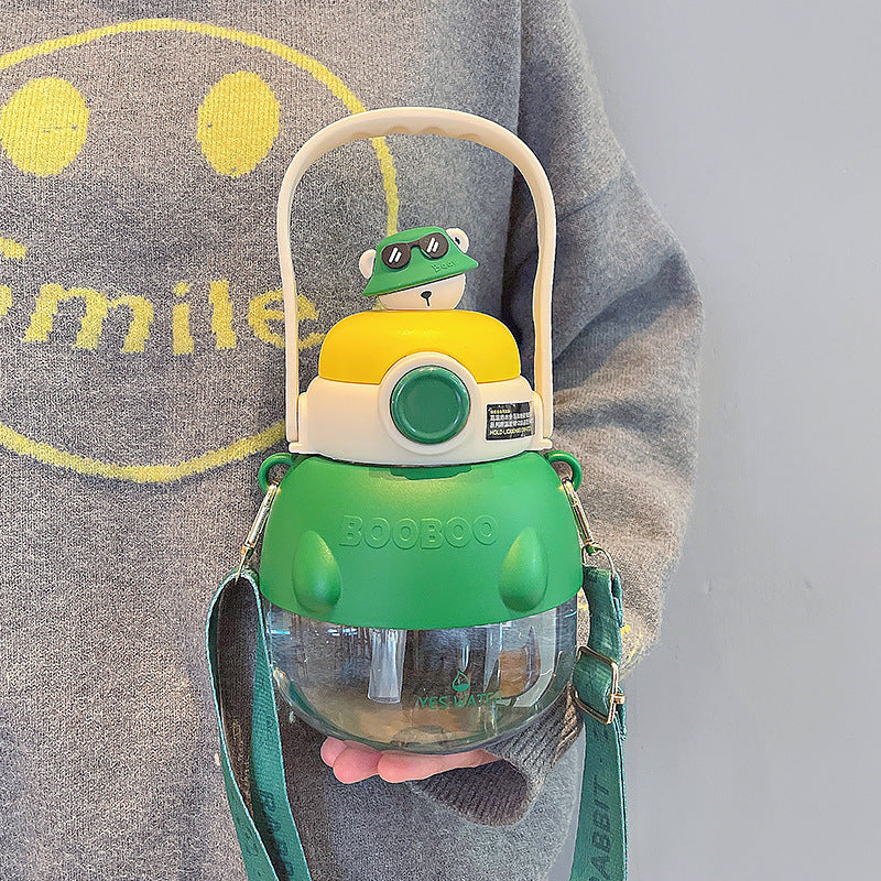 Student Sports Kettle Children Cartoon Cute Large Capacity