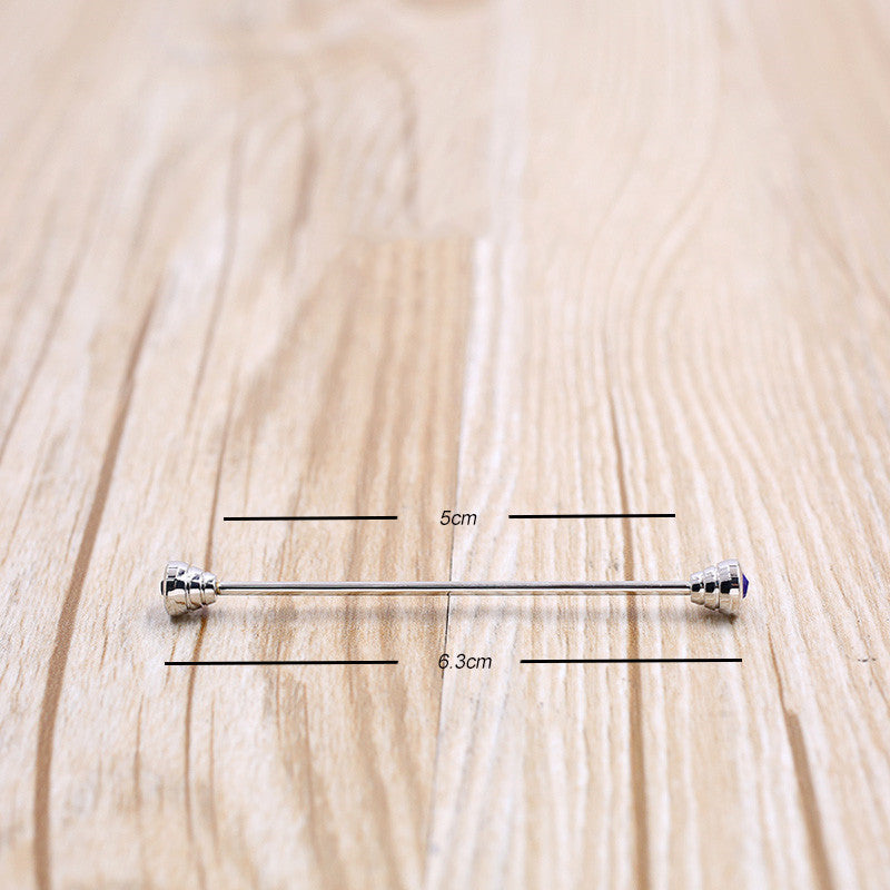 Man business horse wedding Guoming groom graduation interview tie pin stick buckle