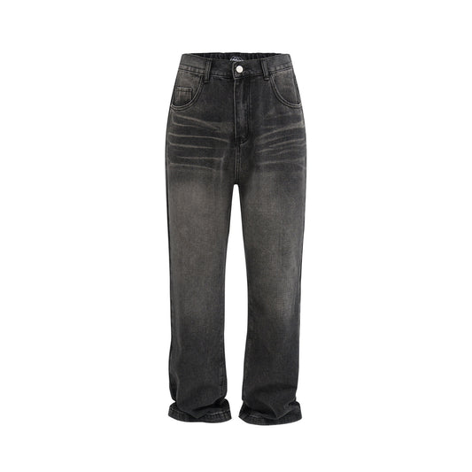 Retro Men's Casual All-matching Straight Pants