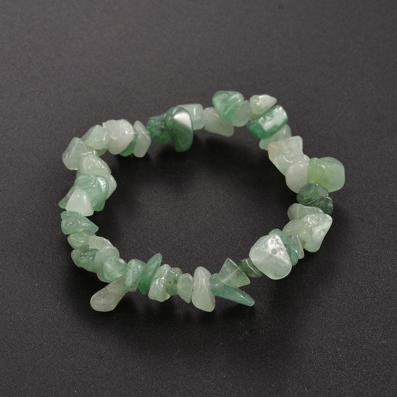 Women's Natural Crystal Irregular Gravel Bracelet