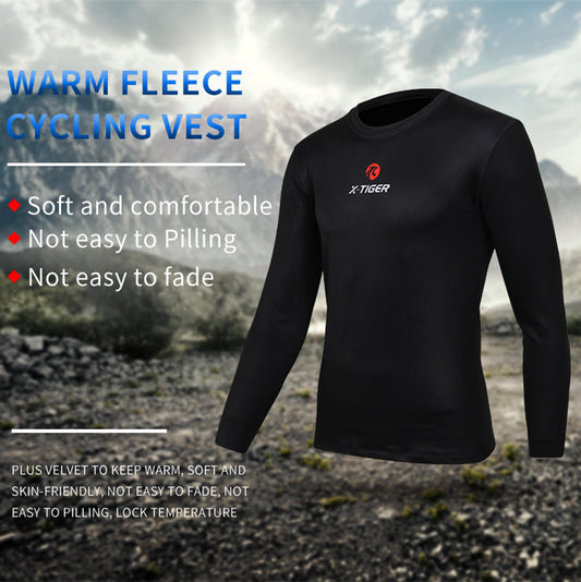 Autumn And Winter Fleece Thermal Vest Plus Fleece Thermal Clothing Men's Version