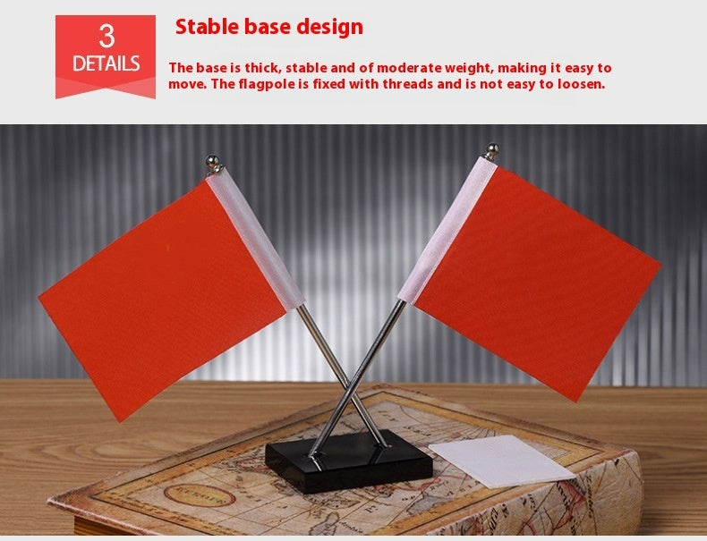 Retractable Cross Rod Crystal Base Table Runner Ornaments