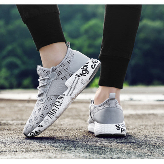 Mesh Light Casual Low Top  Breathable Men's Sports Shoes
