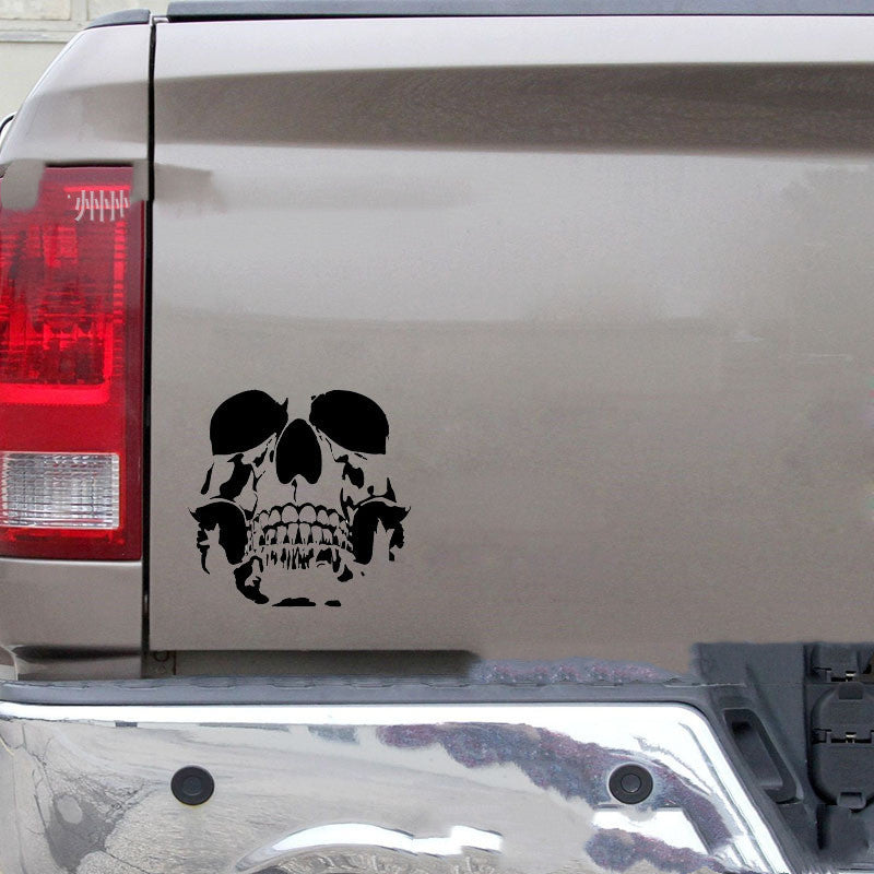 Horror Burst Skull Automobile Sticker Skull Motorcycle Reflective Car Stickers Decals