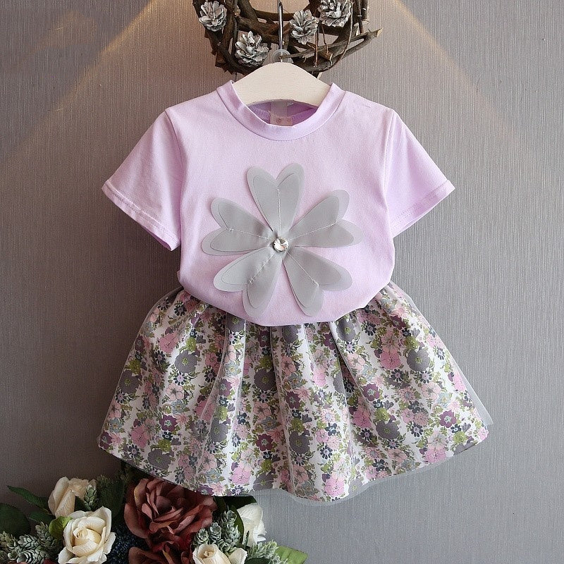 Conjuntos de ropa de verano para niñas y bebés