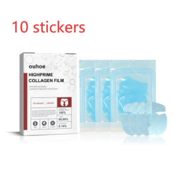 Collagen Film Fade Wrinkles Skin Plump Moisturizing Eye Skin Rejuvenation Film