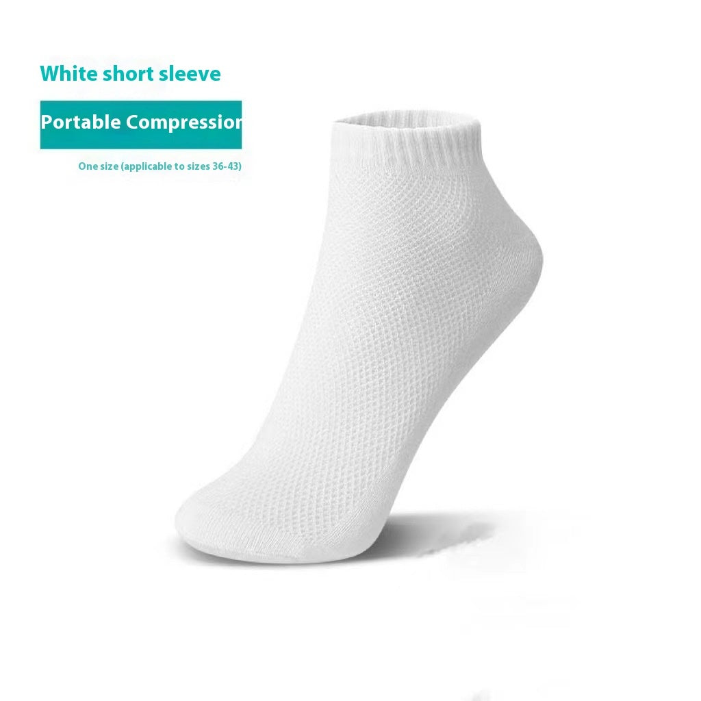 Disposable Socks Compression Disposable Travel Portable Sweat Absorption