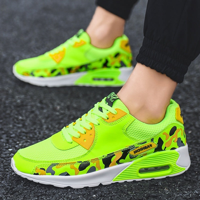 Cushioned Shock Absorber Lightweight Running Shoes