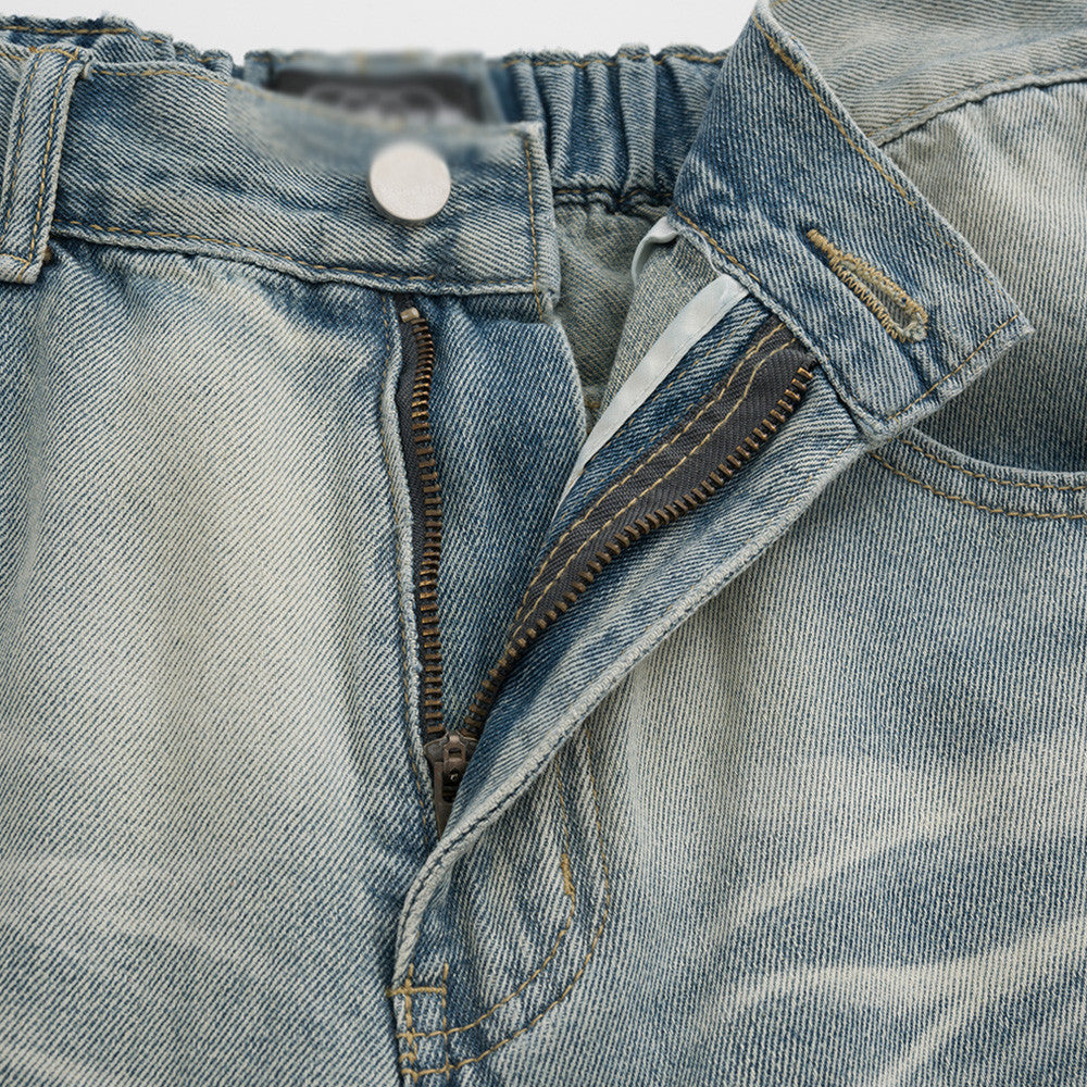 Retro Men's Casual All-matching Straight Pants