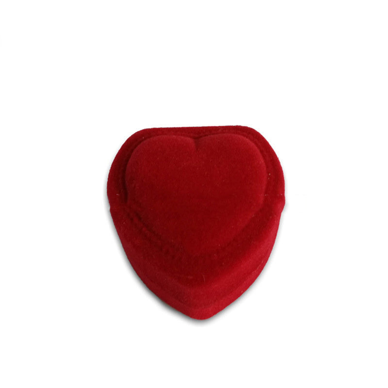 Taobao Hot Sale Love Jewelry Box Small Peach Heart Box
