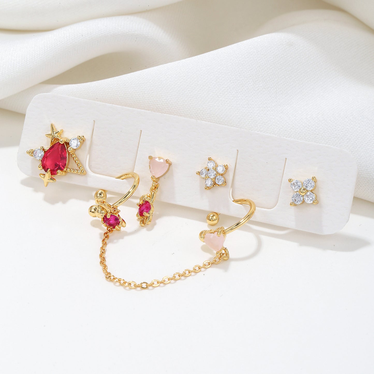 S925 Silver Needle Ear Care Set