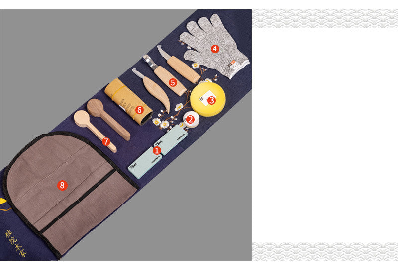 DIY Carving Homemade Spoon Carpentry Set