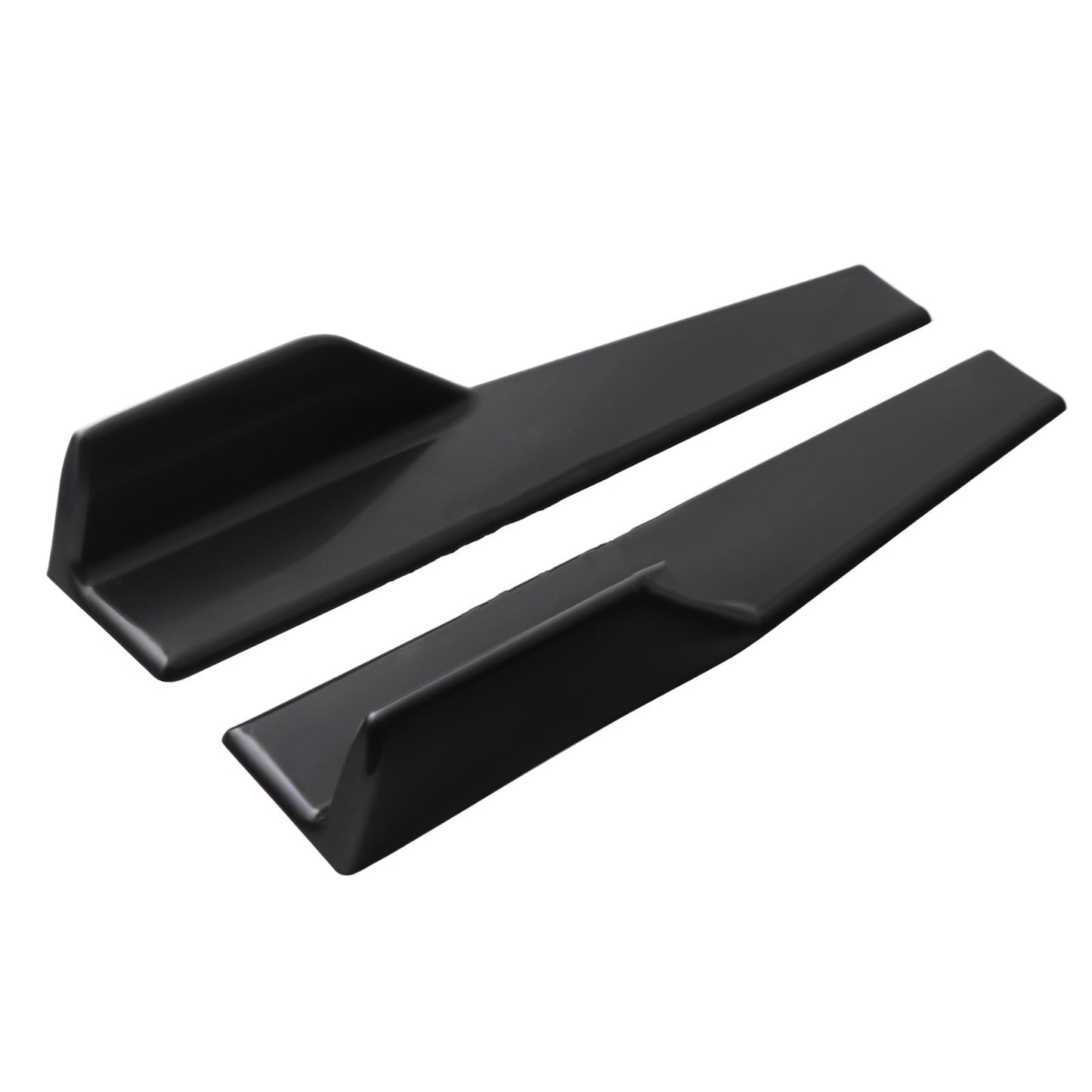 Modified side skirt for automobile
