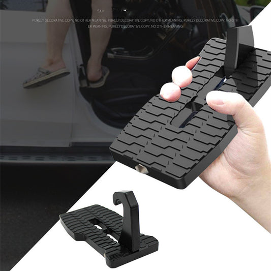 Foldable Automobile Luggage Rack Auxiliary Ladder Side Door Auxiliary Ladder Pedal
