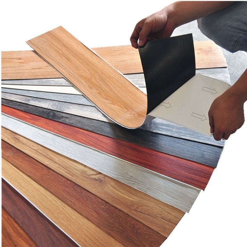 Thickened Wear-resistant And Waterproof Wood Grain PVC Floor Tile