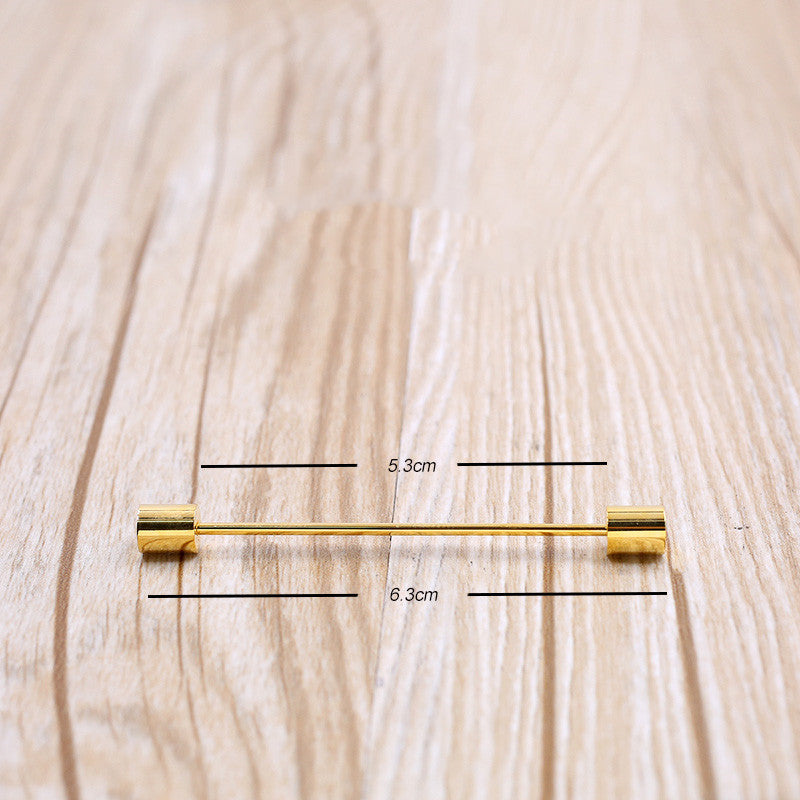 Man business horse wedding Guoming groom graduation interview tie pin stick buckle