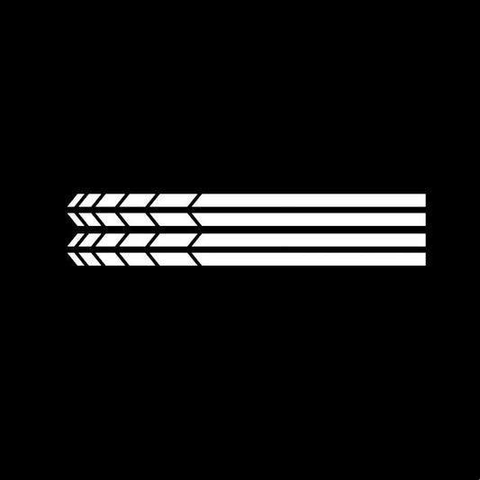 DIY Rearview Mirror Sticker Side Stickers Reflective Stripe Automobile Sticker SUV Car Decal