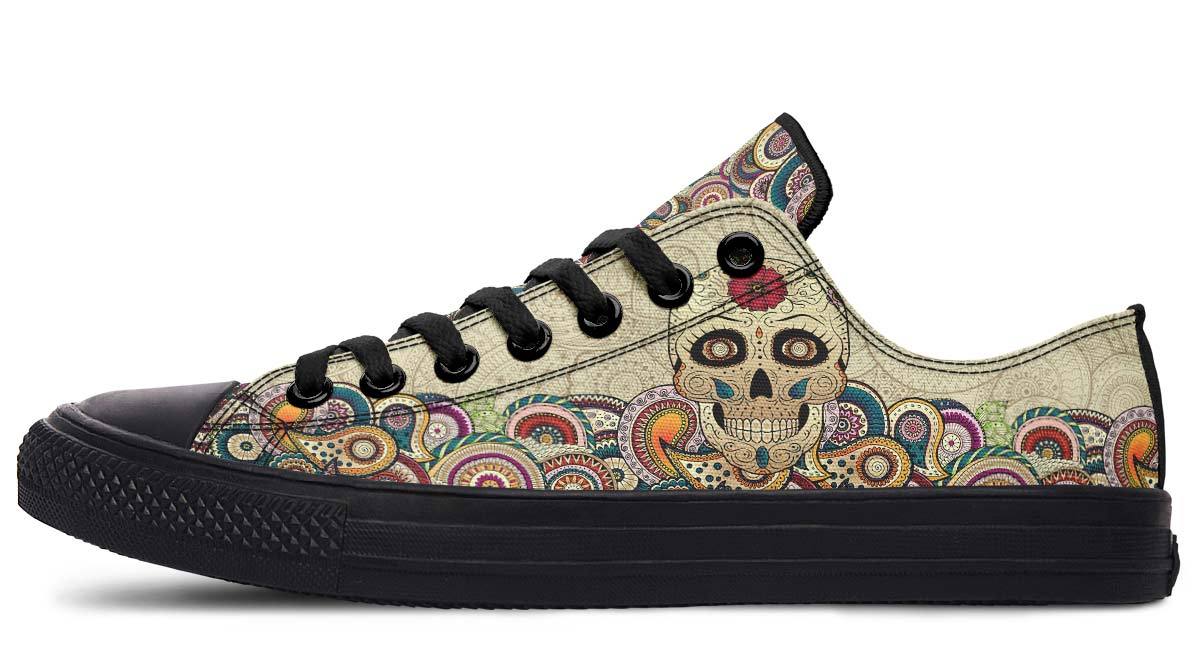 Fashion Print Couple Low-Top Canvas Shoes