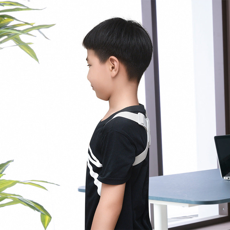 Smart Student Children Anti-Humpback Orthotics Band Jiacheng Men's And Women's Back Shoulder Adjustment Posture Correction Brace