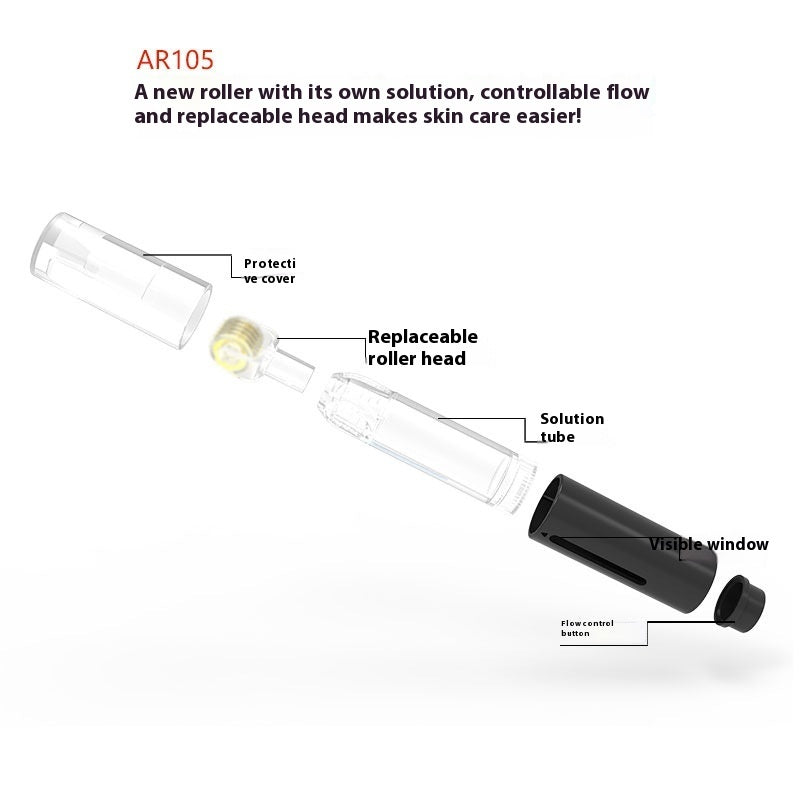 Plastic Roller Eyebrow Beard Care Tool