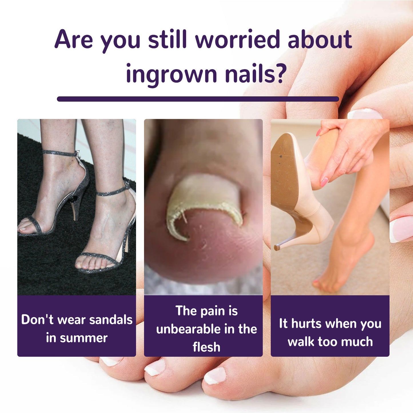 Home Fashion Elastic Toenail Correction Patch