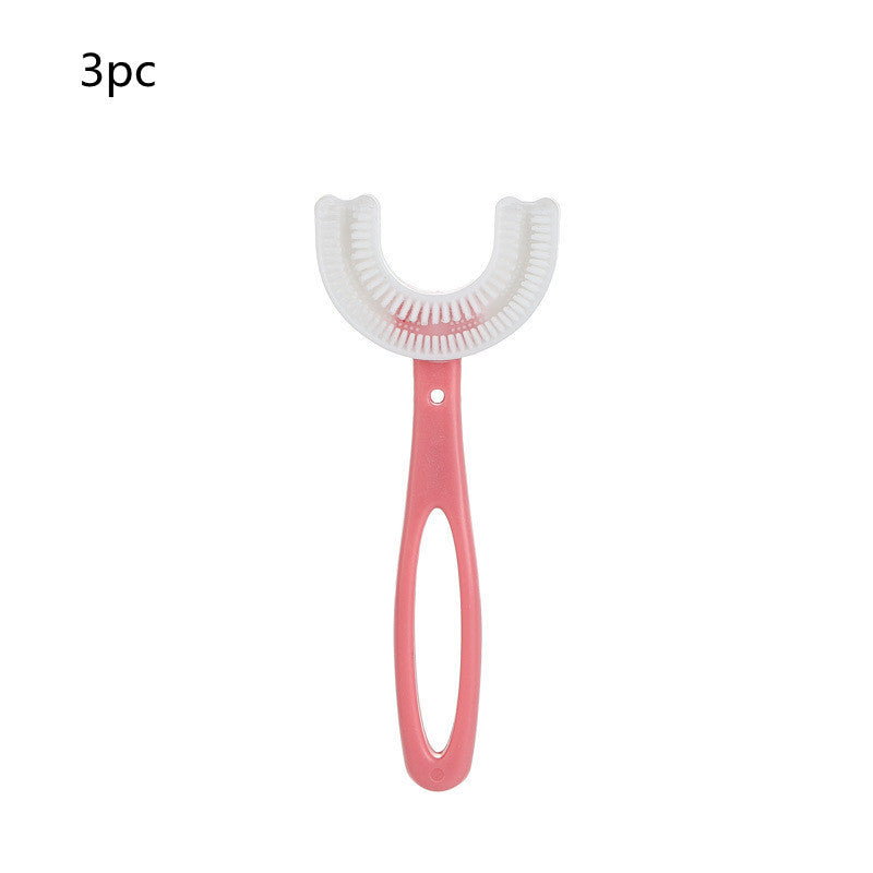 U-shaped Mouth With Soft Bristles Manual Brushing Artifact