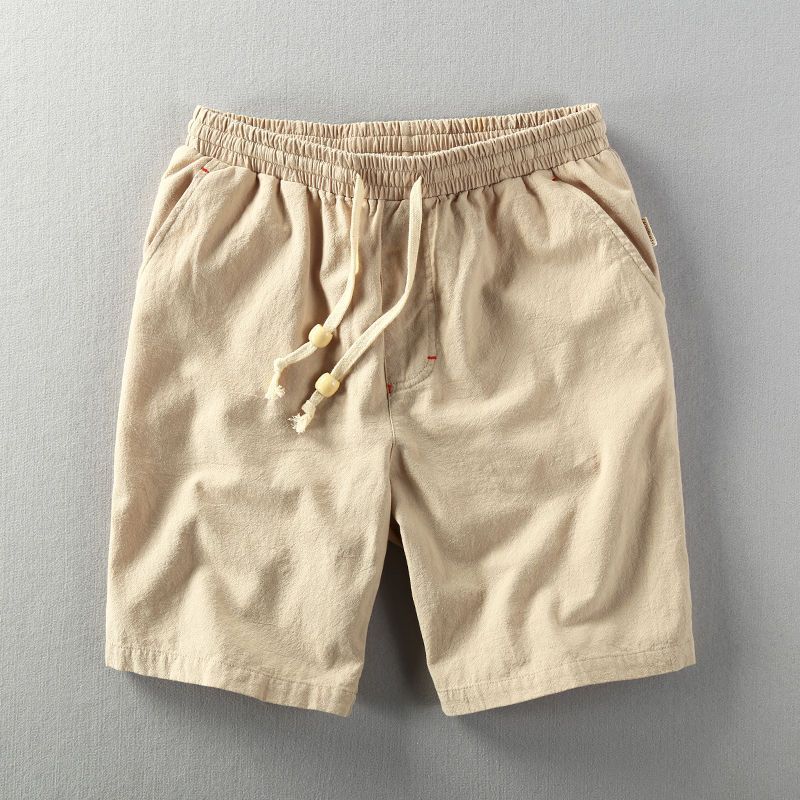 Summer Men's Thin Casual Linen Shorts